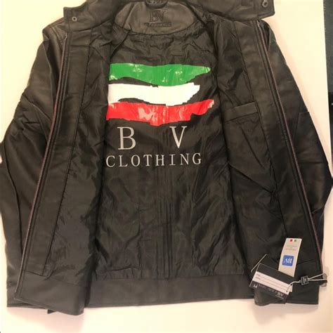 bv clothing leather jacket fake|brand name leather jackets.